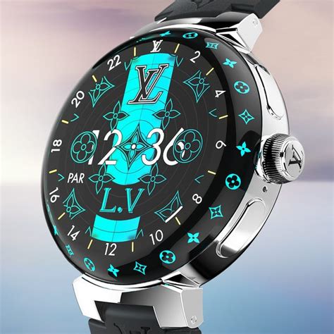 louis vuitton smartwatch women|louis vuitton digital watch.